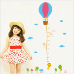 Αυτοκόλλητα Tοίχου Αναστημόμετρο Height Charts Hot Air Balloon - Image 2