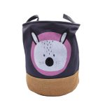 Καλάθι Αποθήκευσης Υφασμάτινο Grey Giraffe