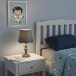 Επιτραπέζιο Φωτιστικό Γκρι - Image 2