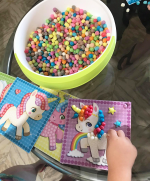 Κατασκευές με Κάρτες και Σφουγγαράκια 6τεμ. Dreamy Pony - Image 4